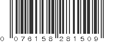 UPC 076158281509