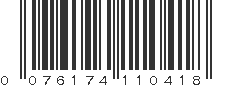 UPC 076174110418