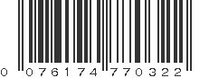 UPC 076174770322