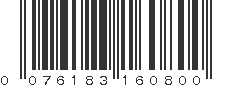 UPC 076183160800
