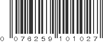 UPC 076259101027