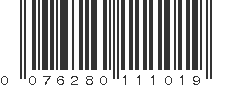 UPC 076280111019