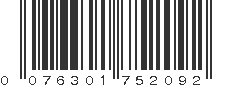 UPC 076301752092