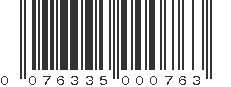 UPC 076335000763