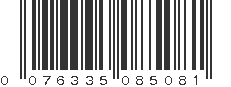 UPC 076335085081