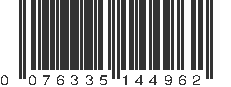 UPC 076335144962