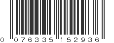 UPC 076335152936