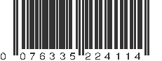 UPC 076335224114