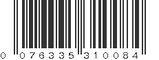 UPC 076335310084