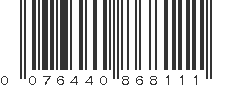UPC 076440868111