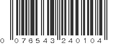 UPC 076543240104