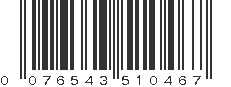 UPC 076543510467