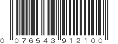 UPC 076543912100