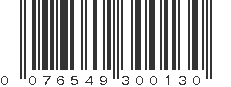 UPC 076549300130