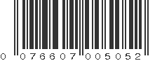 UPC 076607005052