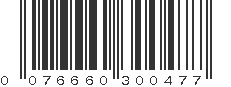 UPC 076660300477