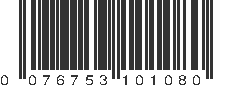 UPC 076753101080