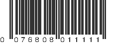 UPC 076808011111