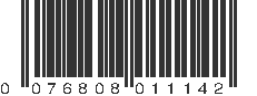 UPC 076808011142