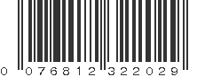 UPC 076812322029