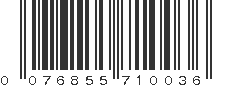 UPC 076855710036