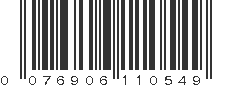 UPC 076906110549