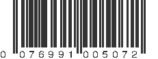 UPC 076991005072