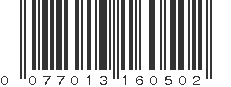 UPC 077013160502