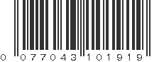 UPC 077043101919