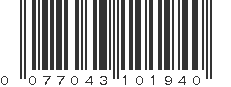 UPC 077043101940