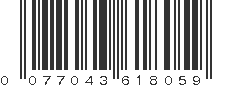 UPC 077043618059