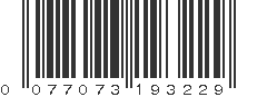 UPC 077073193229