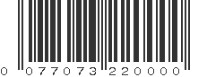 UPC 077073220000