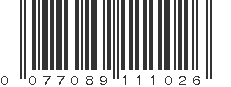 UPC 077089111026