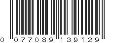 UPC 077089139129