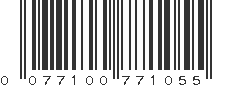 UPC 077100771055