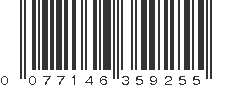 UPC 077146359255