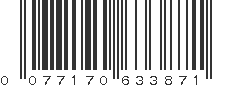 UPC 077170633871