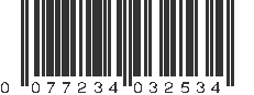 UPC 077234032534