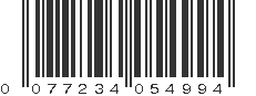 UPC 077234054994