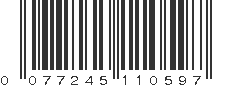 UPC 077245110597