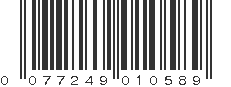 UPC 077249010589