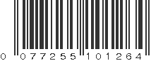 UPC 077255101264