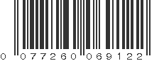 UPC 077260069122