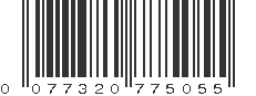 UPC 077320775055