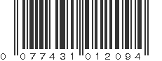 UPC 077431012094