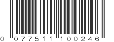 UPC 077511100246