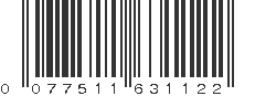 UPC 077511631122