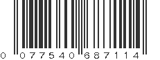 UPC 077540687114
