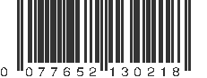 UPC 077652130218